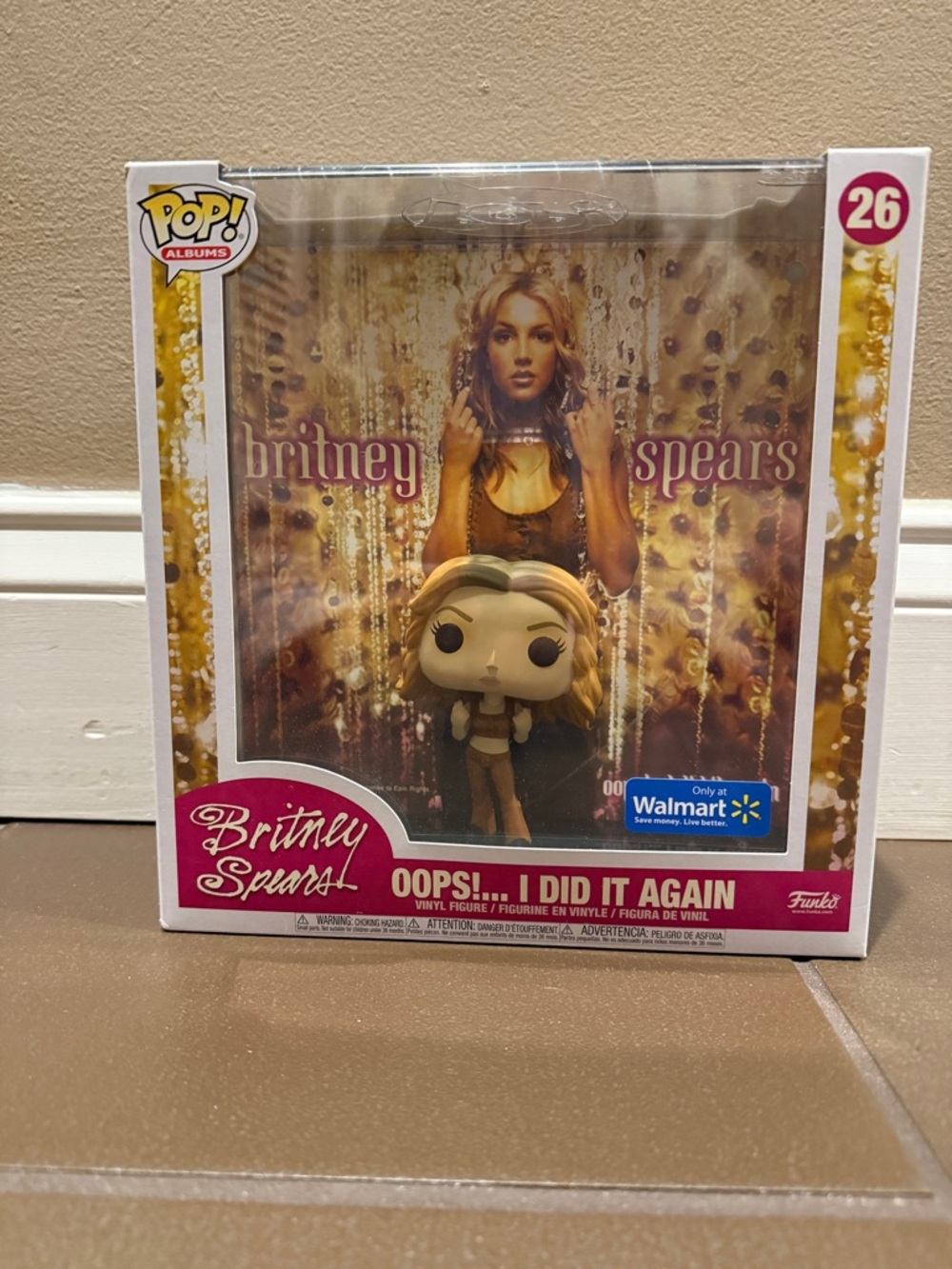 Britney Spears Funko Pop Oops I did it again figure